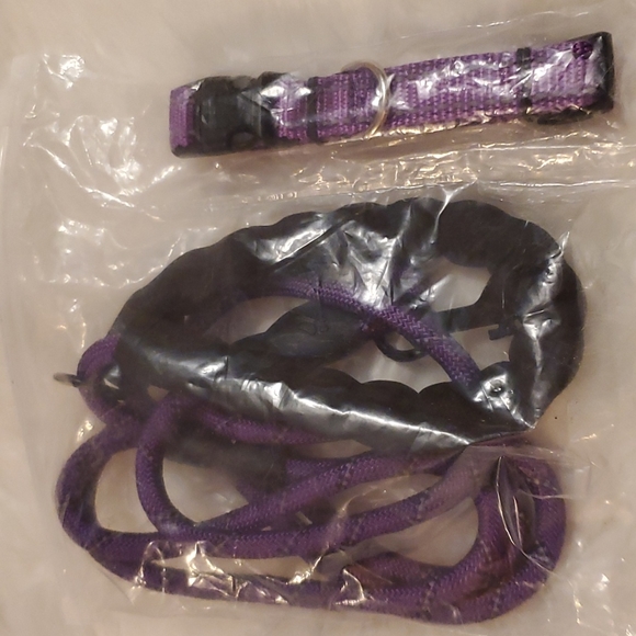 Ladoogo Reflective dog collar - size XS - purple - Picture 10 of 10